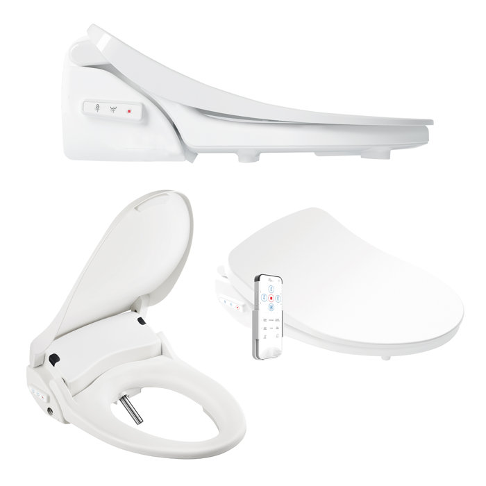 Bio Bidet Elongated Toilet Seat Bidet Wayfair